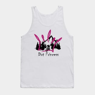 Dirt Princess - Black Tank Top